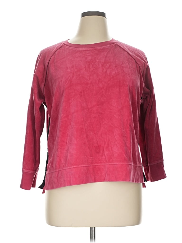 Pre-owned Tuckernuck Sweatshirt In Burgundy