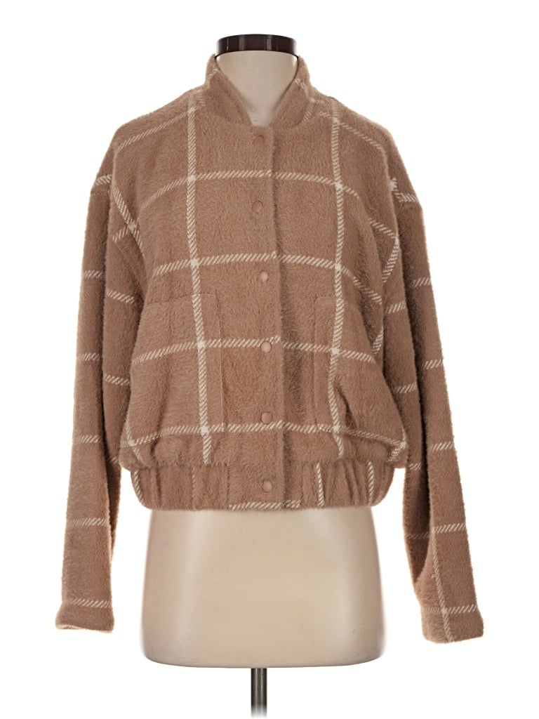 Pre-owned Z Supply Jacket In Brown