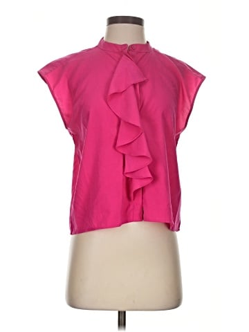 French Connection Short Sleeve Blouse (view 1)