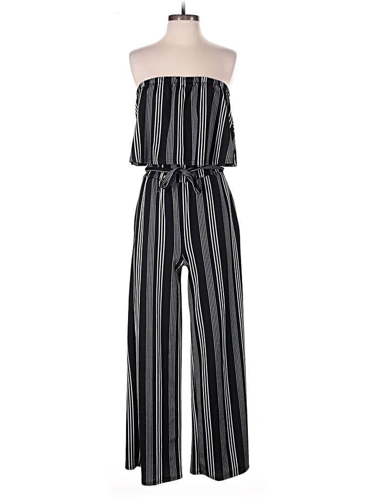Pre-owned Eye Candy Jumpsuit In Black