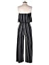 Eye Candy Stripes Black Jumpsuit Size M - photo 2