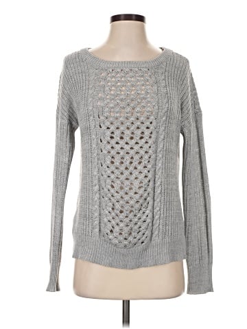 Hem & Thread Pullover Sweater (view 1)
