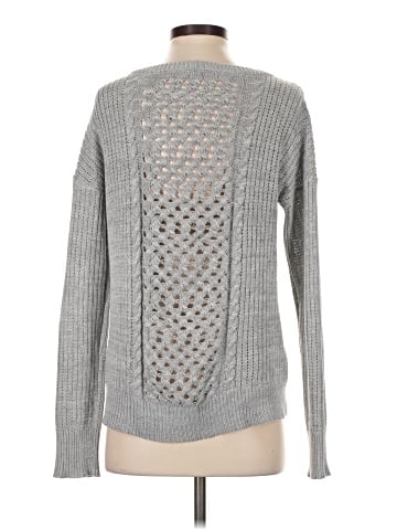 Hem & Thread Pullover Sweater (view 2)