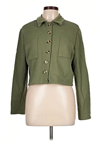 Forever 21 3/4 Sleeve Button-Down Shirt (view 1)