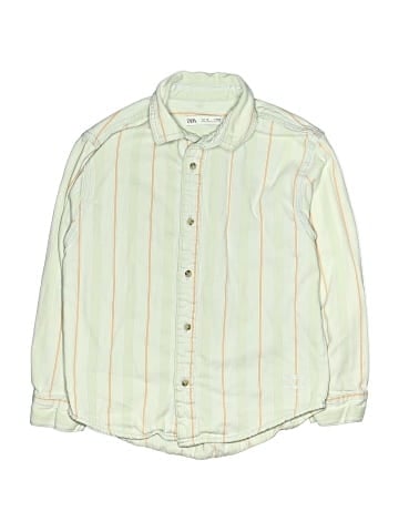 Zara Long Sleeve Button-Down Shirt (view 1)