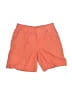 Columbia 100% Cotton Solid Orange Shorts Size 8 - photo 1