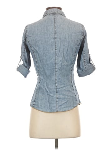 New Nexx York 3/4 Sleeve Button-Down Shirt (view 2)