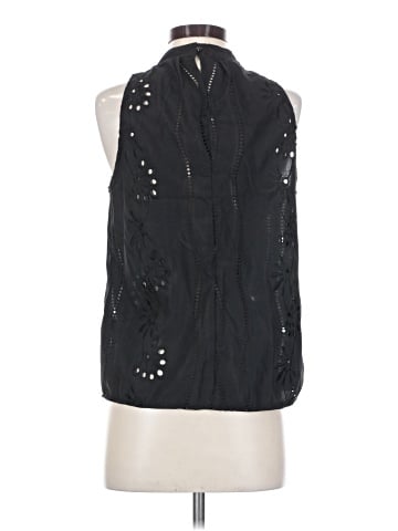 Knitted & Knotted Sleeveless Blouse (view 2)
