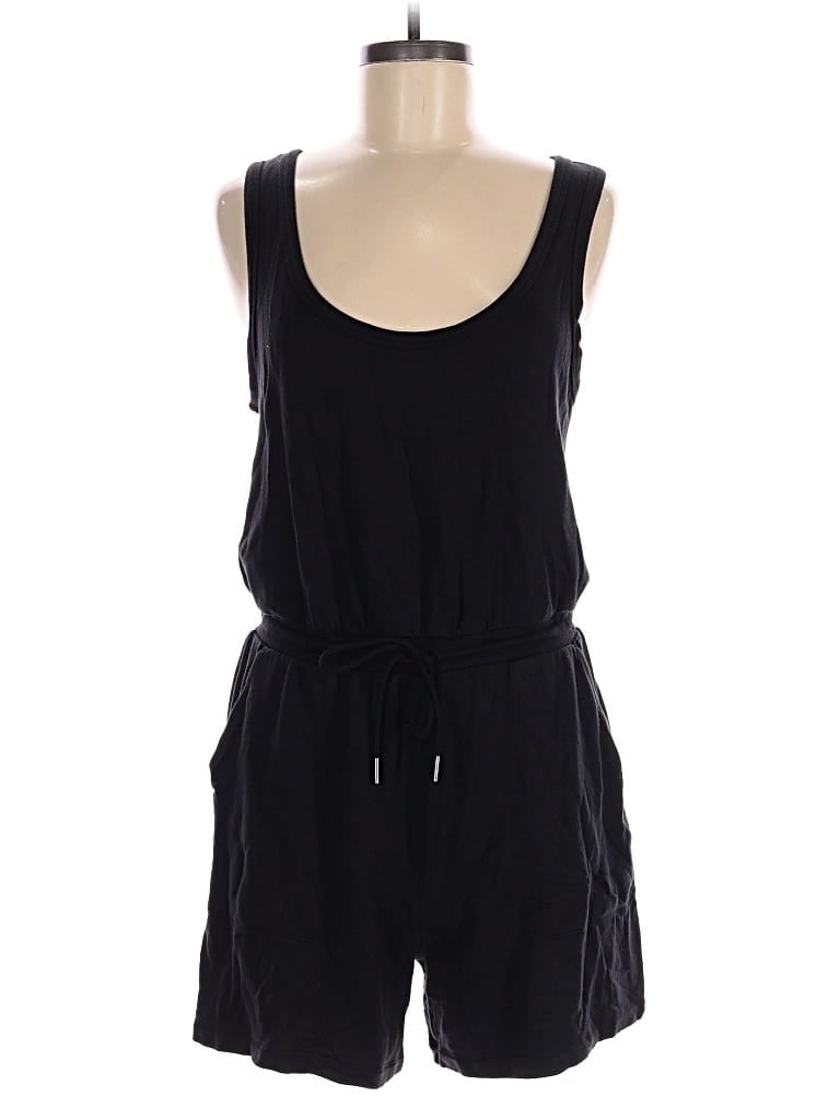 Pre-owned Athleta Romper In Black