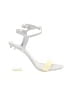 Call It Spring White Sandals Size 7 1/2 - photo 1