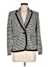 Kasper 100% Polyester Houndstooth Ivory Blazer Size 8 (petite) - photo 1