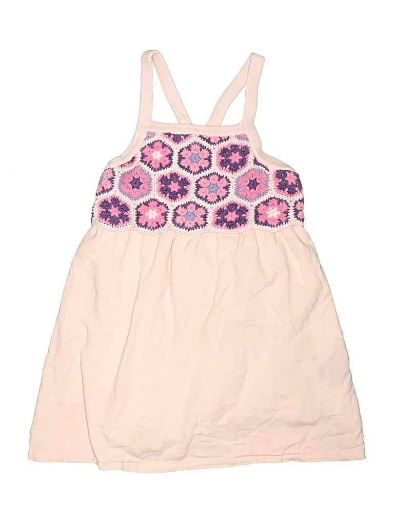 Pre-owned Andy & Evan Kids' Dress In Tan