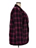 Sellecca Plaid Burgundy Blazer Size 18 - photo 4