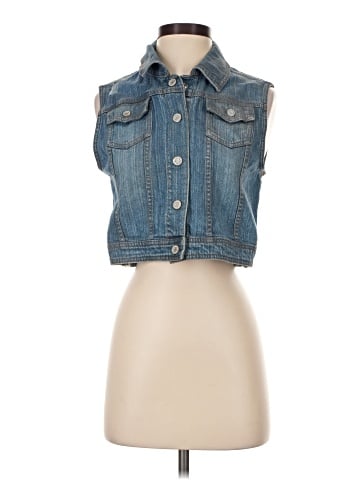 Limited Too Denim Vest (view 1)