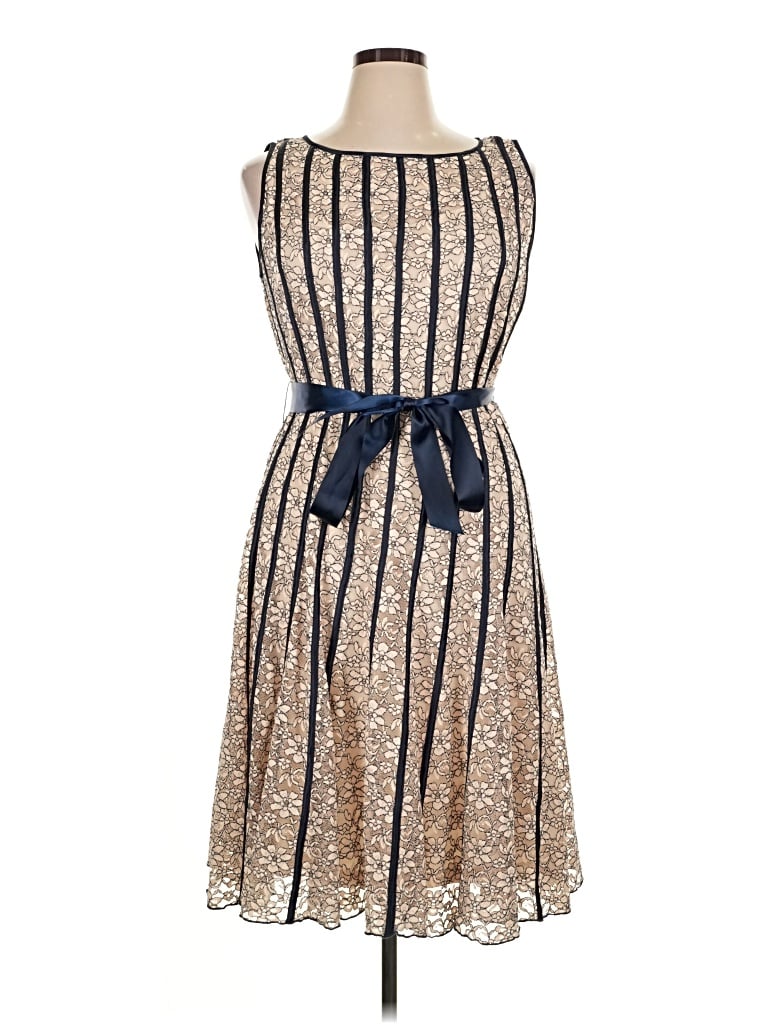 Pre-owned Slny Cocktail Dress In Tan