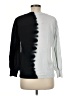 Simply Vera Vera Wang Color Block Gray Pullover Sweater Size M - photo 2