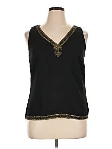 Lauren by Ralph Lauren Sleeveless Blouse (view 1)