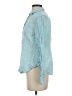 J.Crew 100% Linen Blue Long Sleeve Blouse Size S - photo 5