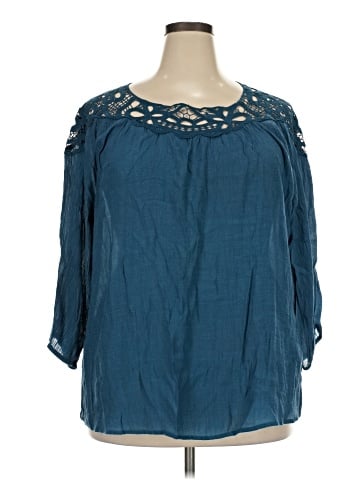 Zac & Rachel 3/4 Sleeve Blouse (view 1)