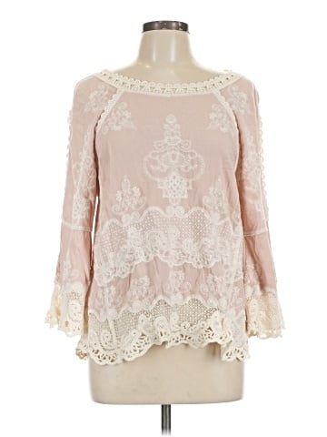 Democracy 3/4 Sleeve Blouse (view 1)