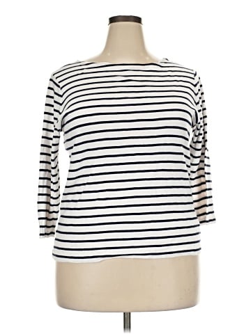 Jones New York Signature 3/4 Sleeve T-Shirt (view 1)