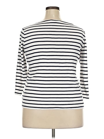 Jones New York Signature 3/4 Sleeve T-Shirt (view 2)