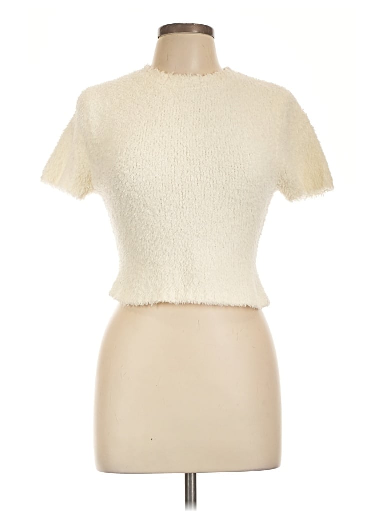 Pre-owned Skims Pullover Sweater In Ivory