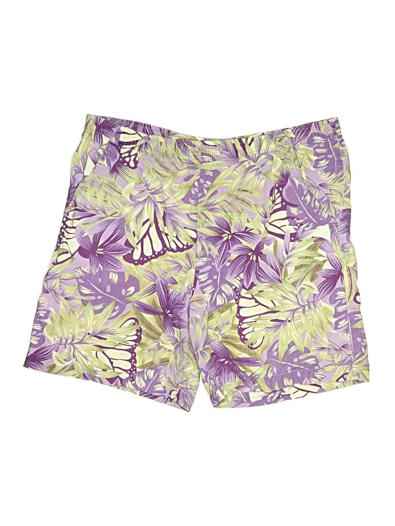 Pre-owned Erika Board Shorts In Purple