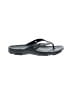 Crocs Black Flip Flops Size 12 - photo 1