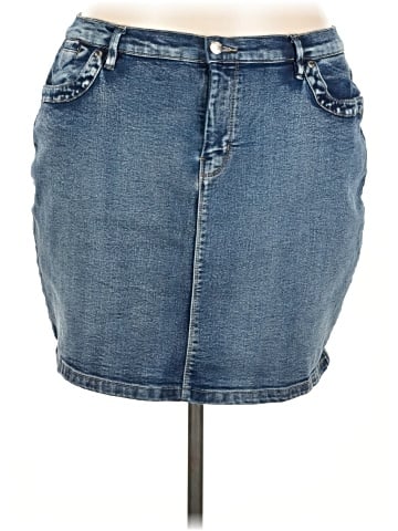 Venus Denim Skirt (view 1)