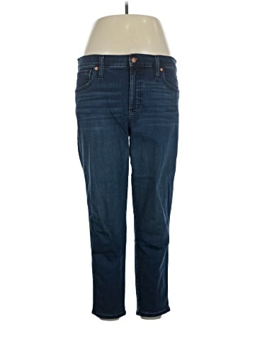 Madewell Mid-Rise Stovepipe Jeans in Dahill Wash (view 1)