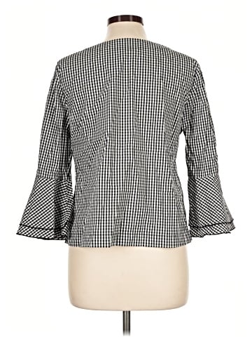 White House Black Market 3/4 Sleeve Blouse (view 2)