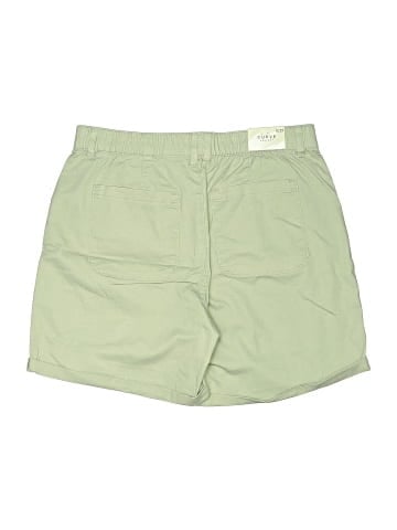 Curve Appeal Khaki Shorts (view 2)