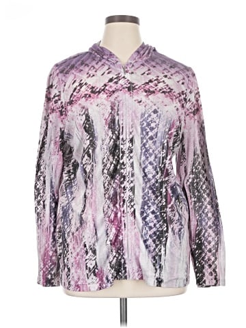 Cj Banks Long Sleeve Blouse (view 1)
