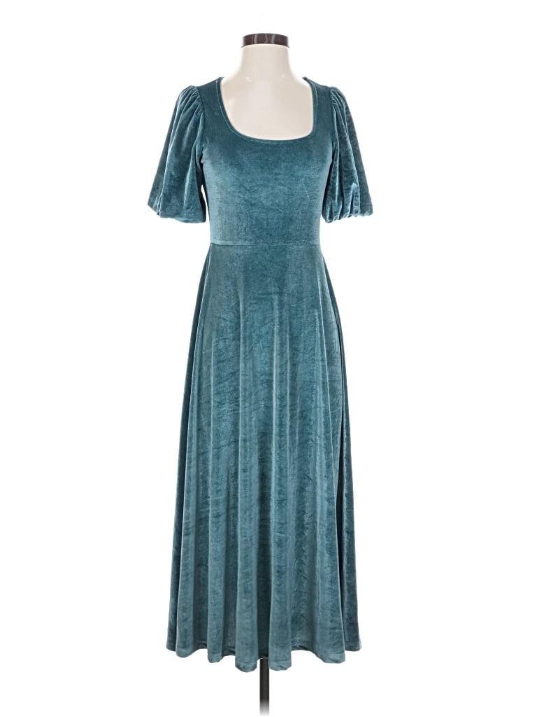 Pre-owned Baltic Born Casual Dress In Teal
