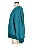 Umgee Color Block Teal Pullover Sweater Size L - photo 5