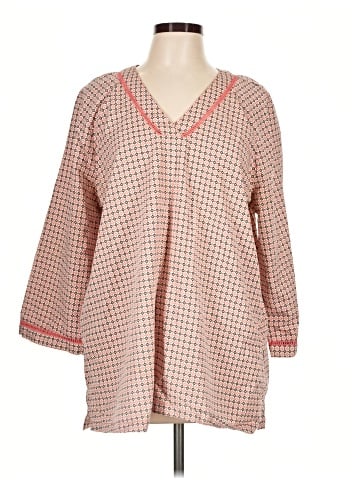 Lands' End 3/4 Sleeve Blouse (view 1)