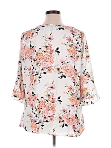 I.N. Studio 3/4 Sleeve Blouse (view 2)