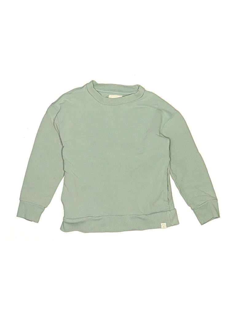 Pre-owned Little Planet Kids' Sweatshirt In Green