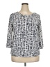 Merona 100% Polyester Blue 3/4 Sleeve Blouse Size XXL - photo 1