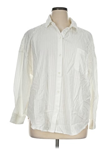 Victoria's Secret Long Sleeve Button-Down Shirt (view 1)