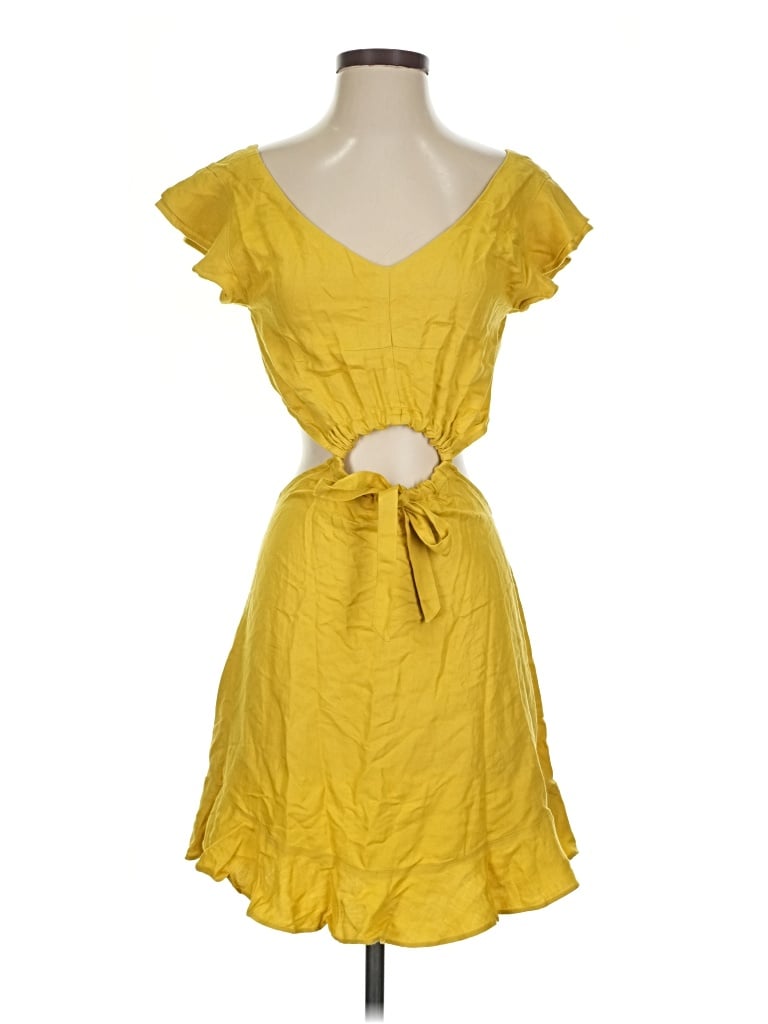 Pre-owned Marissa Webb Collective Casual Dress In Yellow
