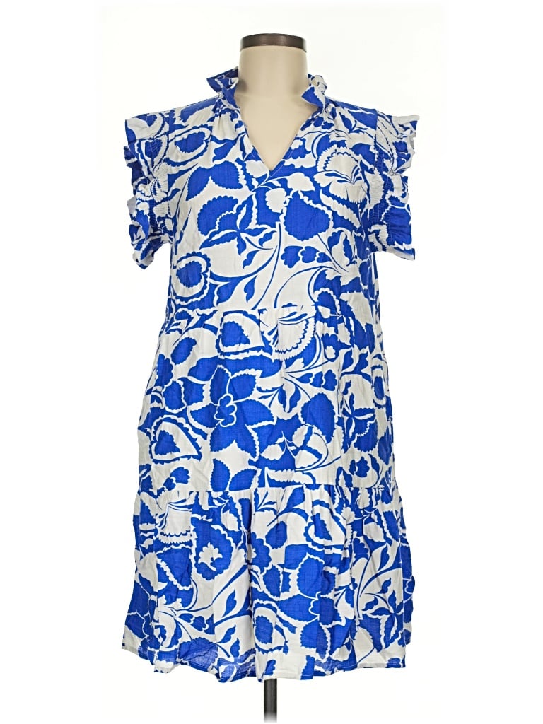 Pre-owned Thml Casual Dress In Blue