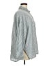 Old Navy Stripes Silver Long Sleeve Button-Down Shirt Size XL - photo 4