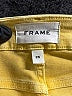 FRAME 100% Cotton Yellow Jeans Size 25 waist - photo 7