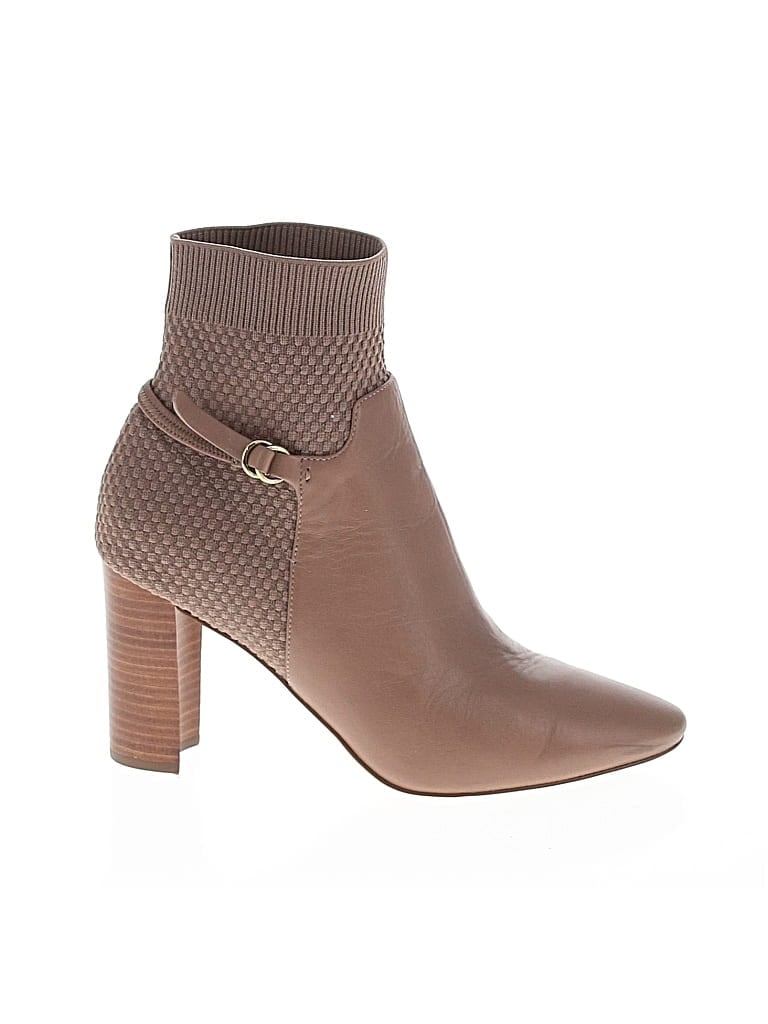 Pre-owned Cole Haan Ankle Boots In Brown