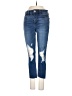 American Eagle Outfitters Hearts Blue Jeans Size 4 - photo 1
