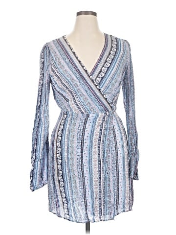 Blue Rain Casual Dress (view 1)
