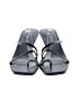 Nine West Black Gray Sandals Size 7 1/2 - photo 2