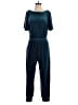 Saturday Sunday Solid Teal Jumpsuit Size S - photo 1